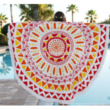 Beach Towel Round White